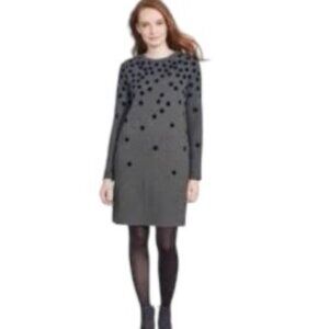 Boden Charcoal Dress with Midnight Star Accents